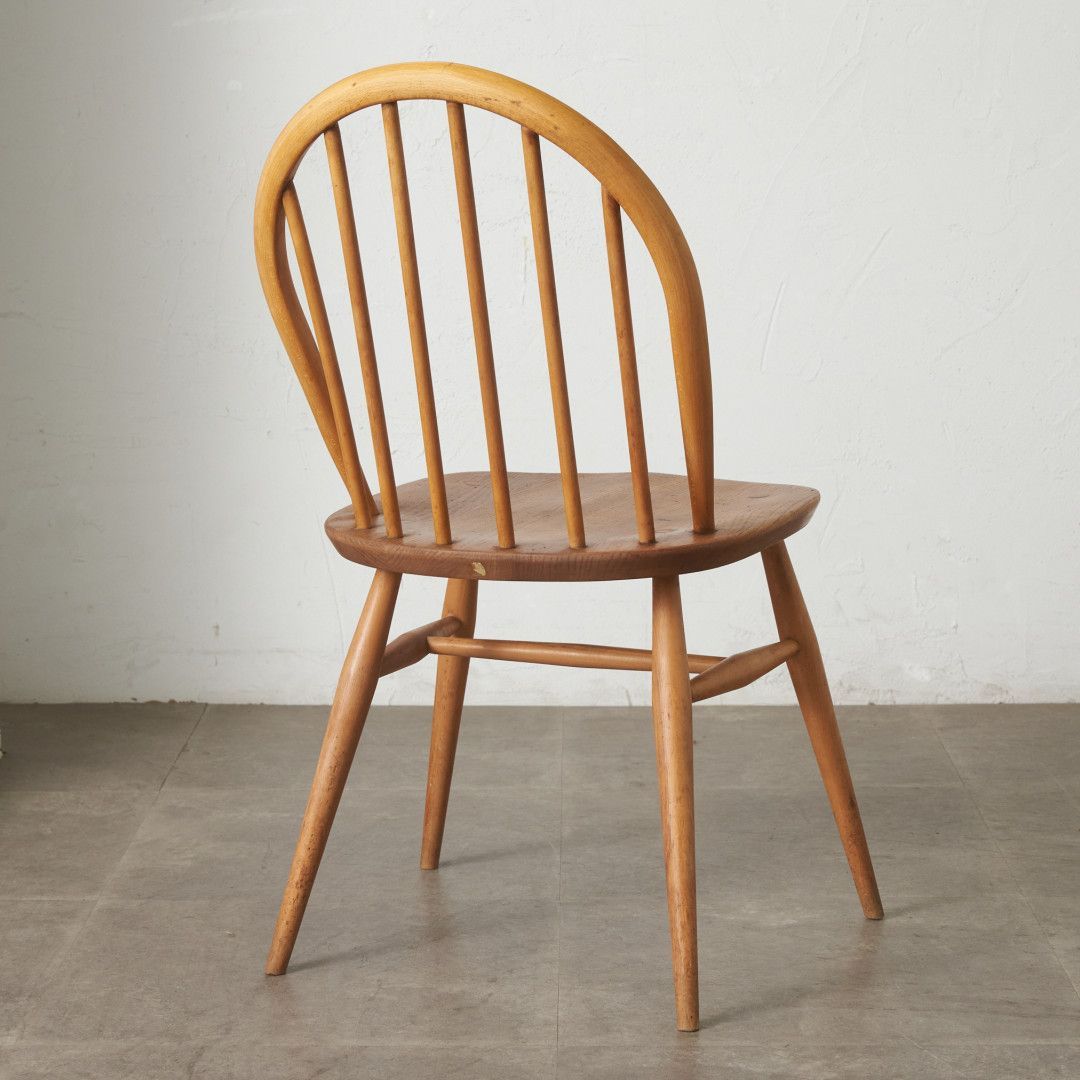 ercol フープバック チェア アーコール 英国 ヴィンテージ エルム ビーチ 椅子 ウィンザーチェア ダイニングチェア イギリス 92655