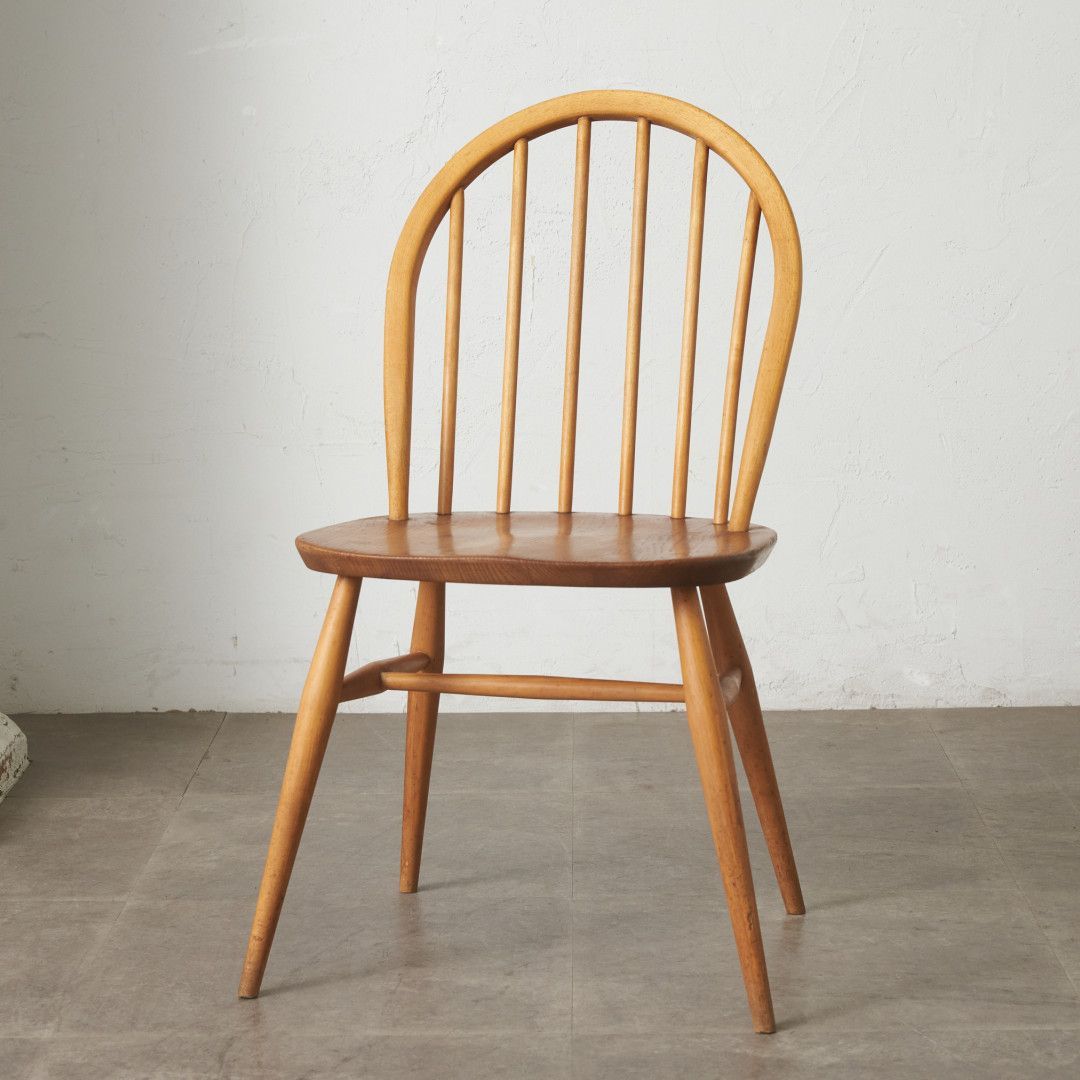 ercol フープバック チェア アーコール 英国 ヴィンテージ エルム ビーチ 椅子 ウィンザーチェア ダイニングチェア イギリス 92655