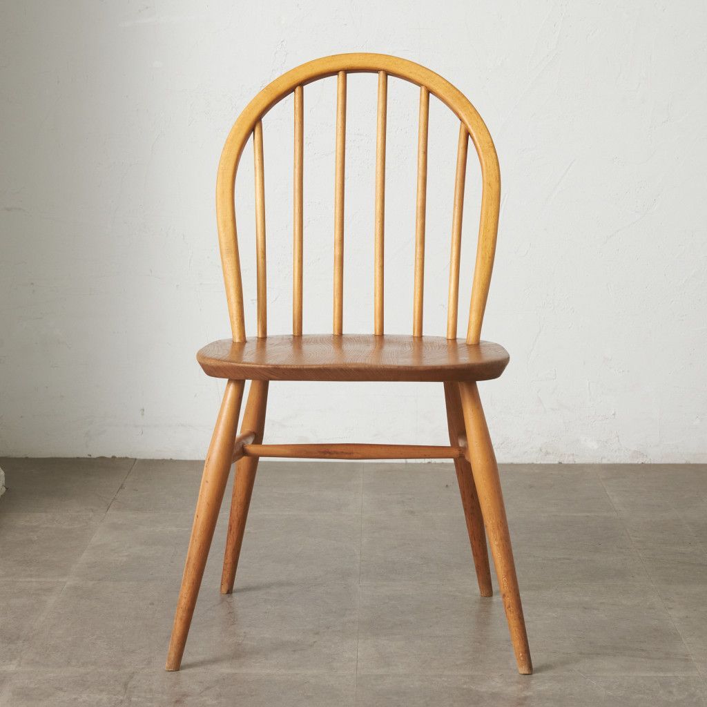 ercol フープバック チェア アーコール 英国 ヴィンテージ エルム ビーチ 椅子 ウィンザーチェア ダイニングチェア イギリス 92656
