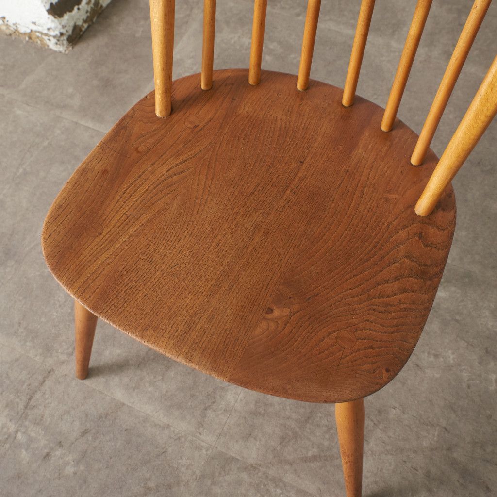 ercol フープバック チェア アーコール 英国 ヴィンテージ エルム ビーチ 椅子 ウィンザーチェア ダイニングチェア イギリス 92656