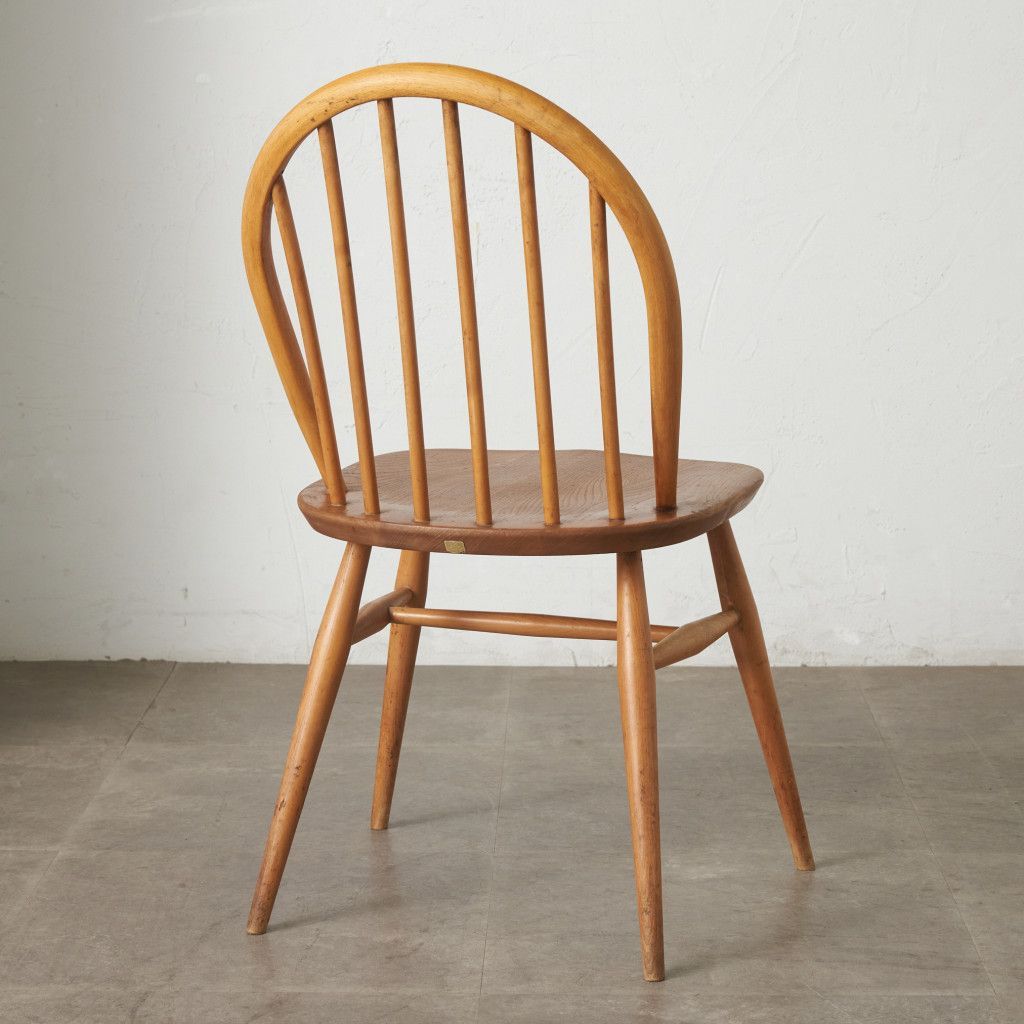 ercol フープバック チェア アーコール 英国 ヴィンテージ エルム ビーチ 椅子 ウィンザーチェア ダイニングチェア イギリス 92656