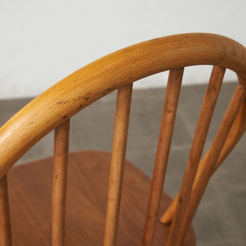 ercol フープバック チェア アーコール 英国 ヴィンテージ エルム ビーチ 椅子 ウィンザーチェア ダイニングチェア イギリス 92656