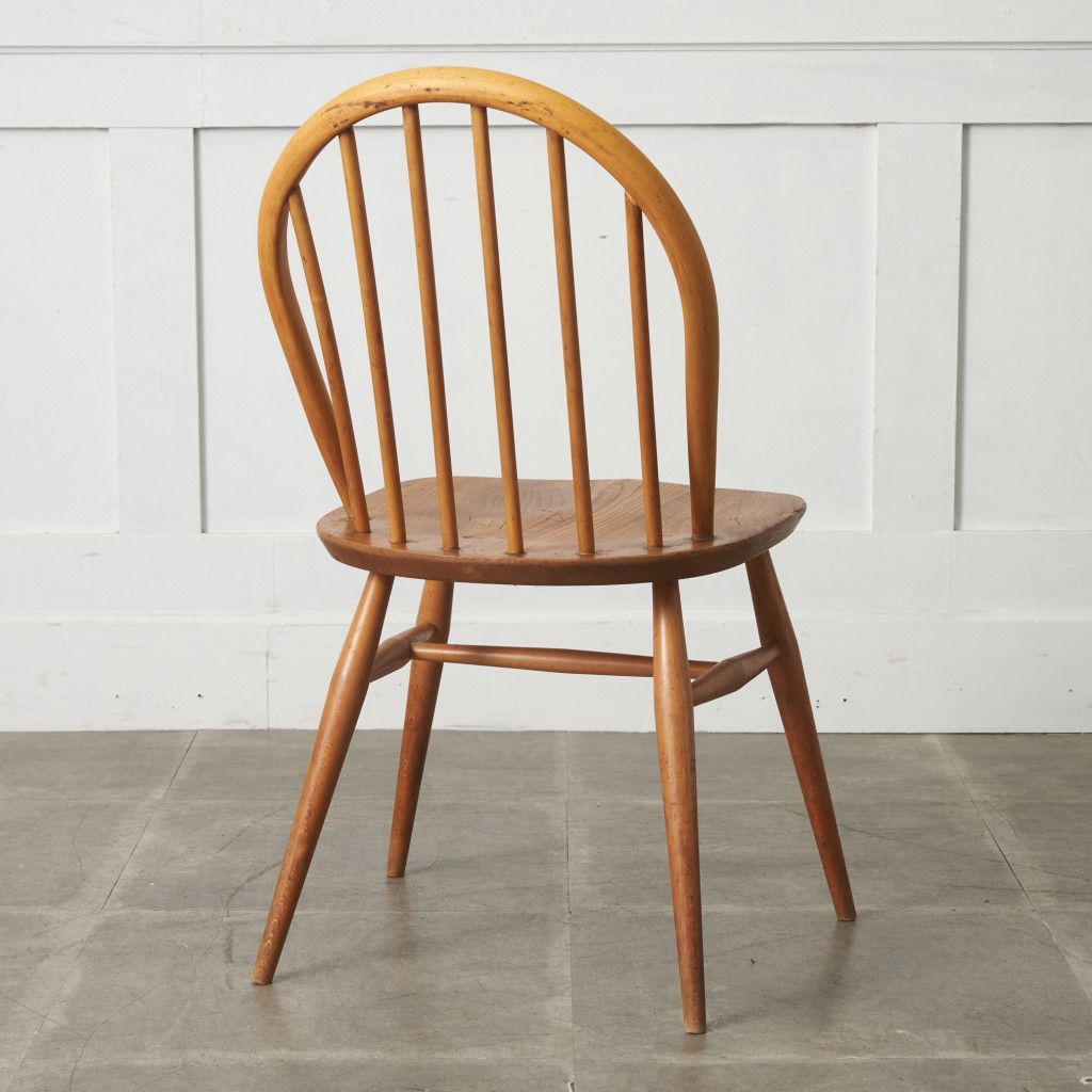 ercol フープバック チェア アーコール 英国 ヴィンテージ エルム ビーチ 椅子 ウィンザーチェア ダイニングチェア イギリス 92659