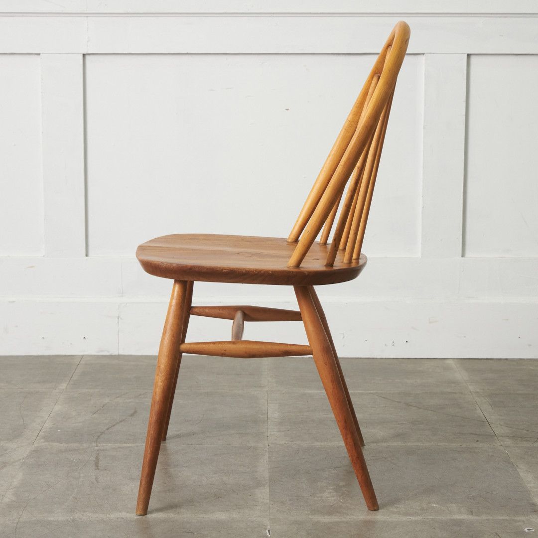 ercol フープバック チェア アーコール 英国 ヴィンテージ エルム ビーチ 椅子 ウィンザーチェア ダイニングチェア イギリス 92659