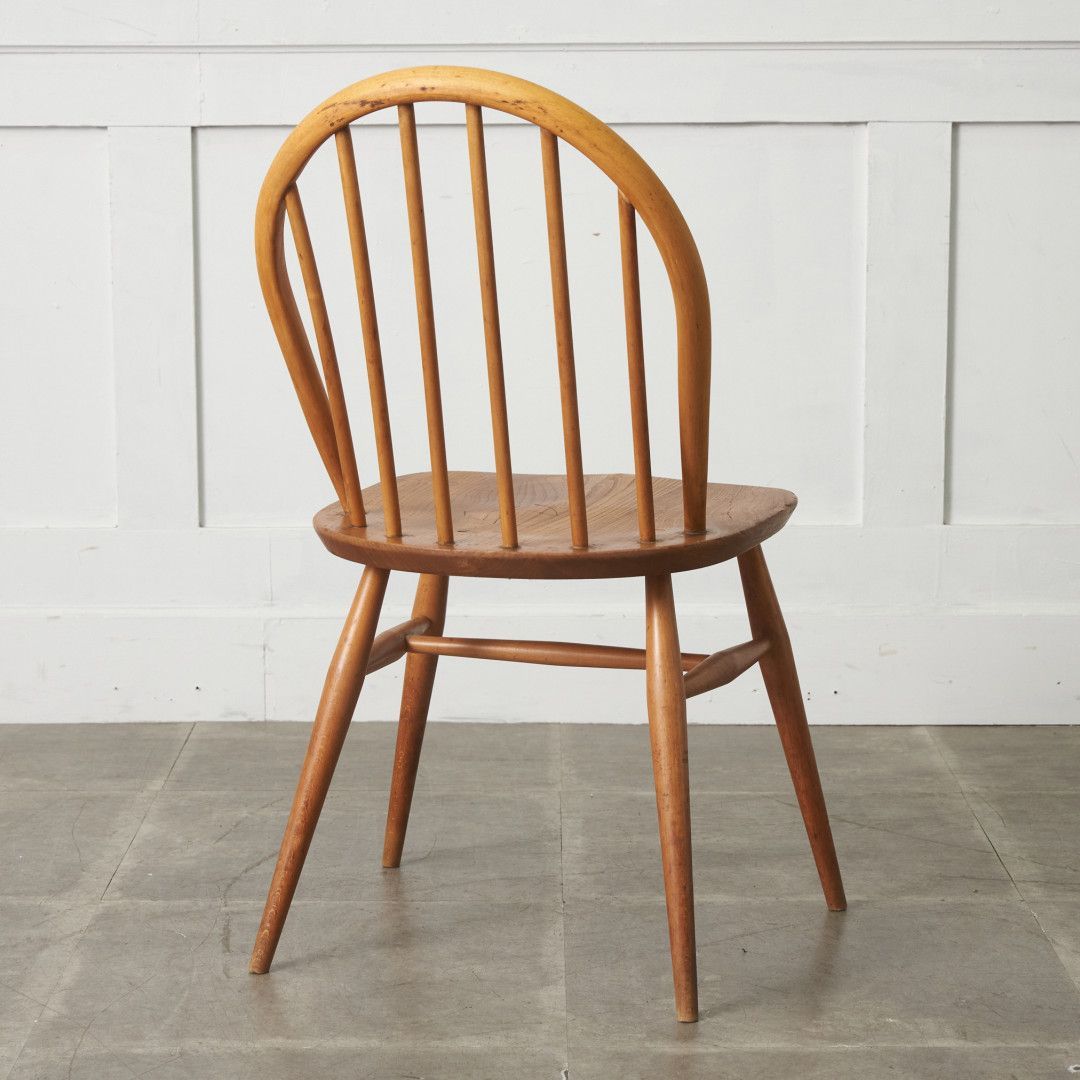 ercol フープバック チェア アーコール 英国 ヴィンテージ エルム ビーチ 椅子 ウィンザーチェア ダイニングチェア イギリス 92659