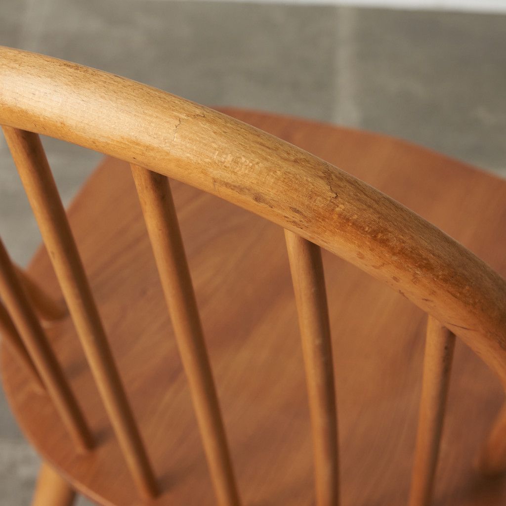 ercol フープバック チェア アーコール 英国 ヴィンテージ エルム ビーチ 椅子 ウィンザーチェア ダイニングチェア イギリス 92660