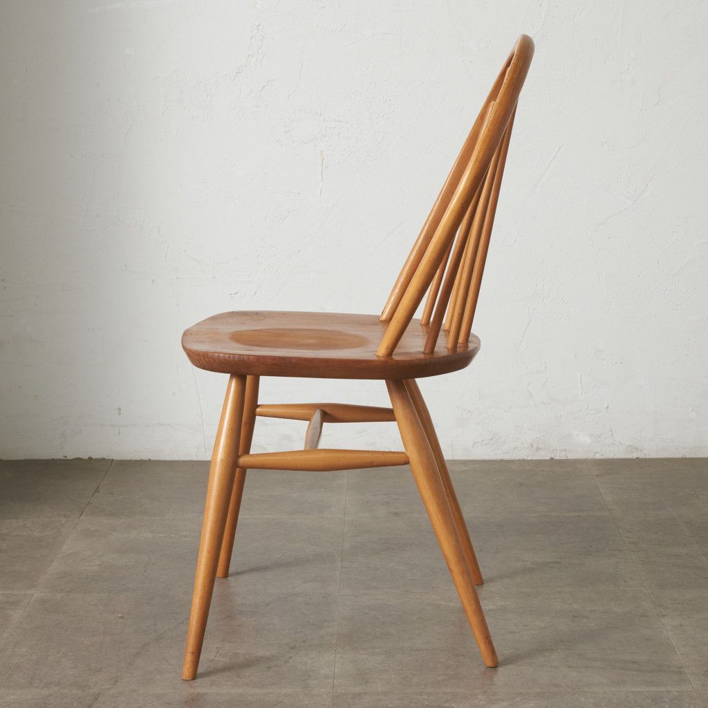 ercol フープバック チェア アーコール 英国 ヴィンテージ エルム ビーチ 椅子 ウィンザーチェア ダイニングチェア イギリス 92661