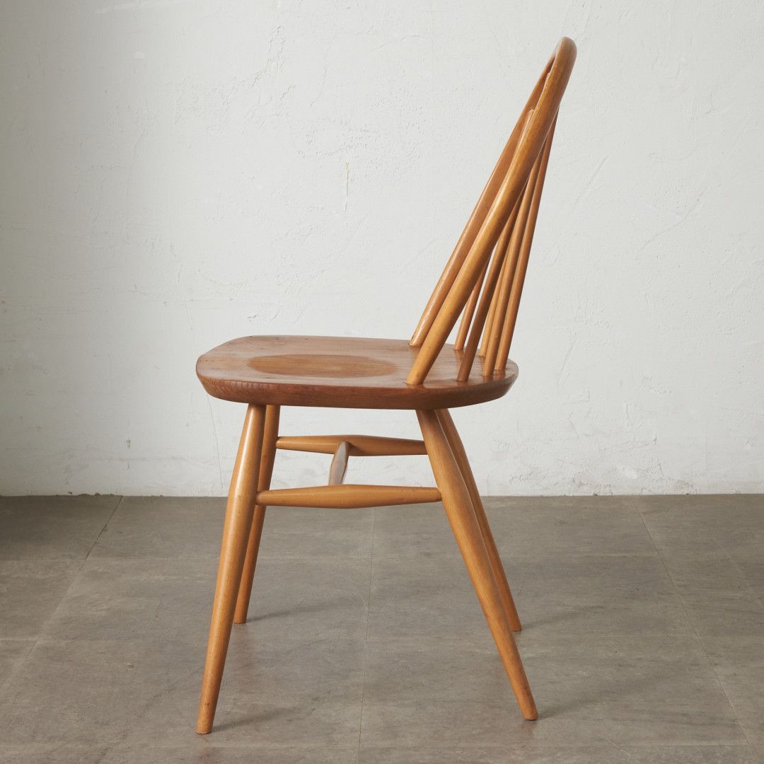 ercol フープバック チェア アーコール 英国 ヴィンテージ エルム ビーチ 椅子 ウィンザーチェア ダイニングチェア イギリス 92661
