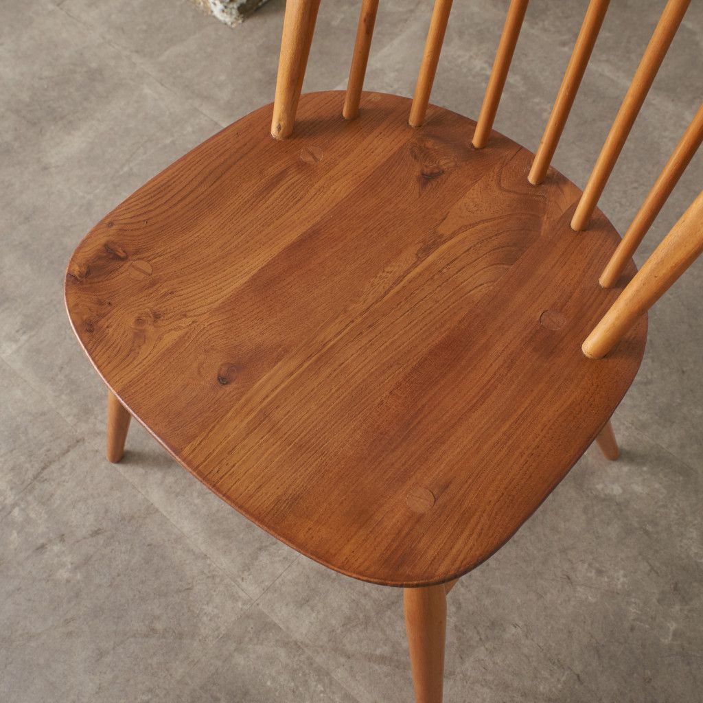 ercol フープバック チェア アーコール 英国 ヴィンテージ エルム ビーチ 椅子 ウィンザーチェア ダイニングチェア イギリス 92661