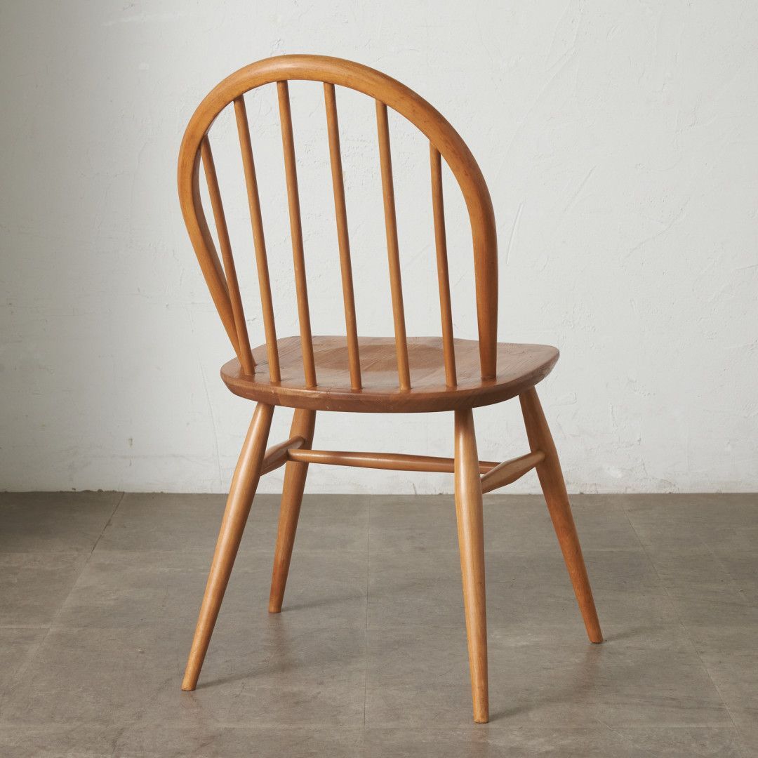 ercol フープバック チェア アーコール 英国 ヴィンテージ エルム ビーチ 椅子 ウィンザーチェア ダイニングチェア イギリス 92661