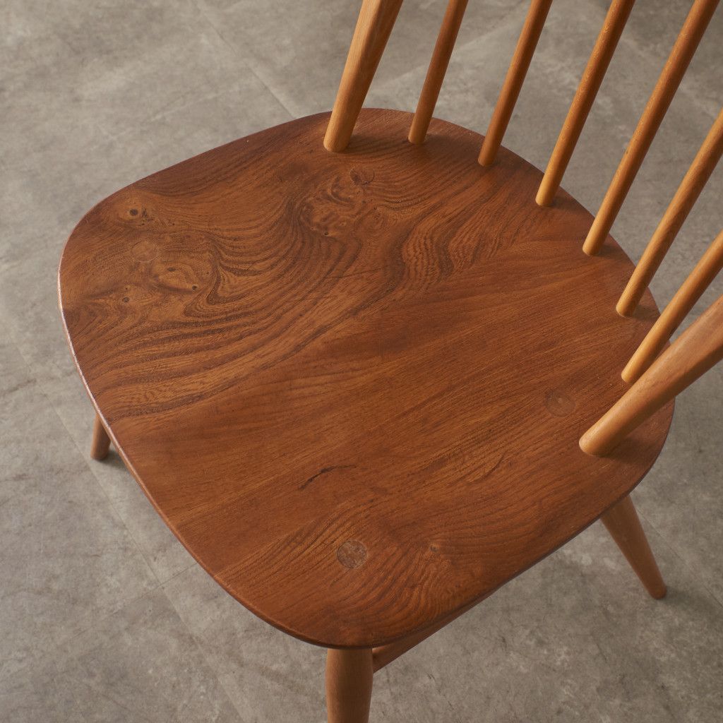 ercol フープバック チェア アーコール 英国 ヴィンテージ エルム ビーチ 椅子 ウィンザーチェア ダイニングチェア イギリス 92662