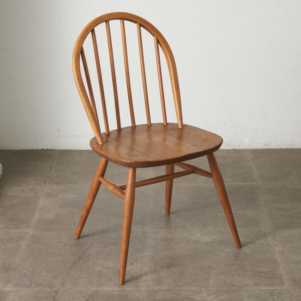 ercol フープバック チェア アーコール 英国 ヴィンテージ エルム ビーチ 椅子 ウィンザーチェア ダイニングチェア イギリス 92666