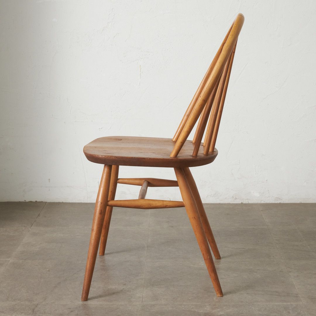 ercol フープバック チェア アーコール 英国 ヴィンテージ エルム ビーチ 椅子 ウィンザーチェア ダイニングチェア イギリス 92666