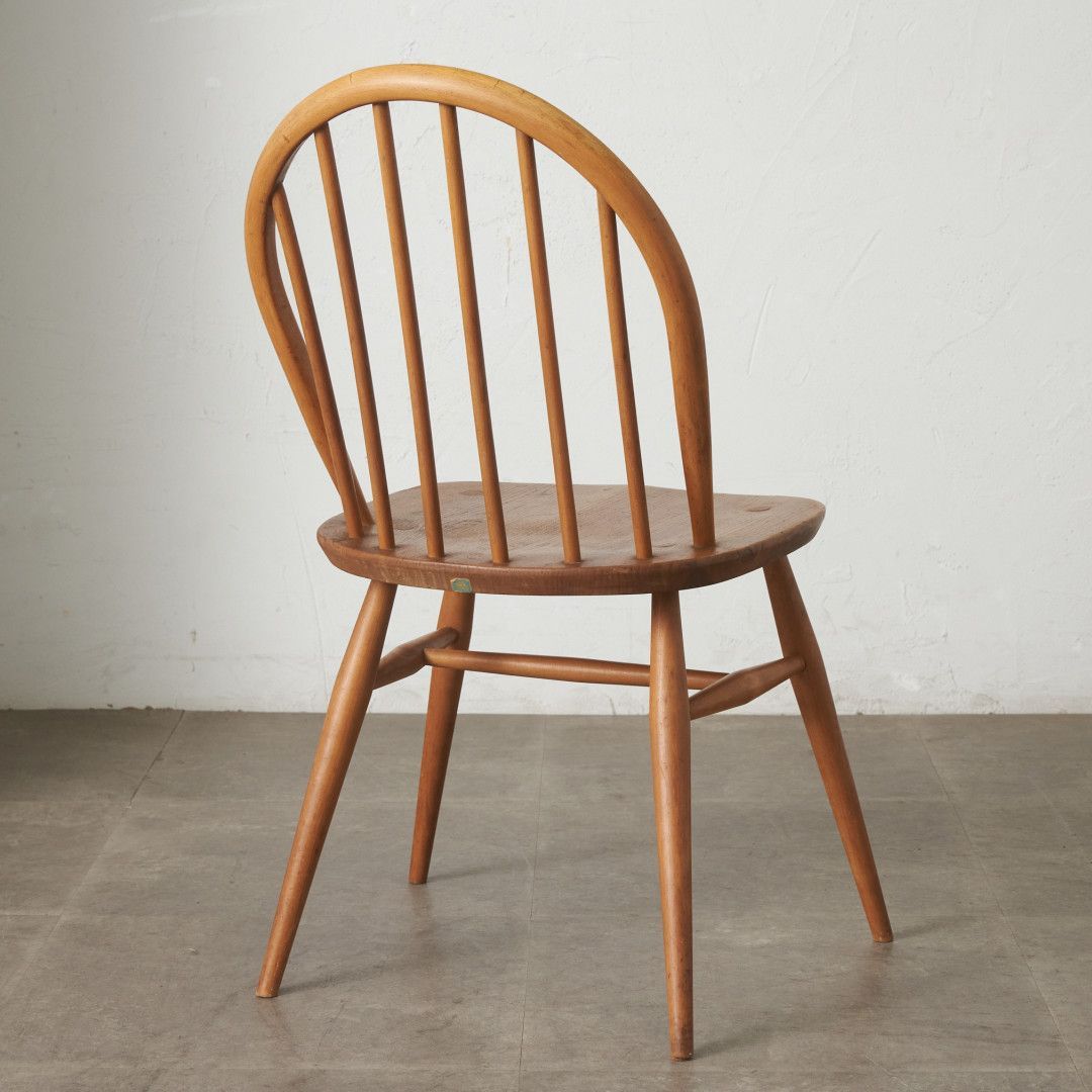 ercol フープバック チェア アーコール 英国 ヴィンテージ エルム ビーチ 椅子 ウィンザーチェア ダイニングチェア イギリス 92666