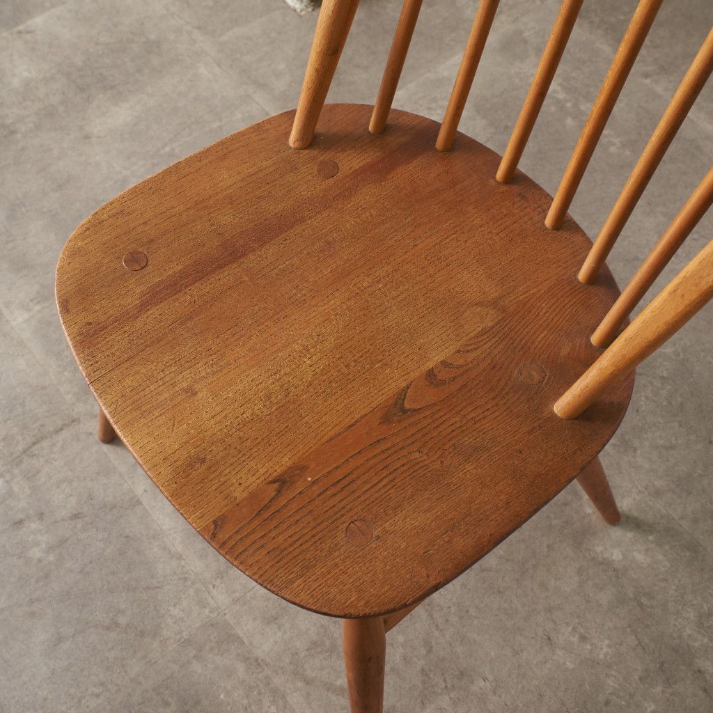 ercol フープバック チェア アーコール 英国 ヴィンテージ エルム ビーチ 椅子 ウィンザーチェア ダイニングチェア イギリス 92666