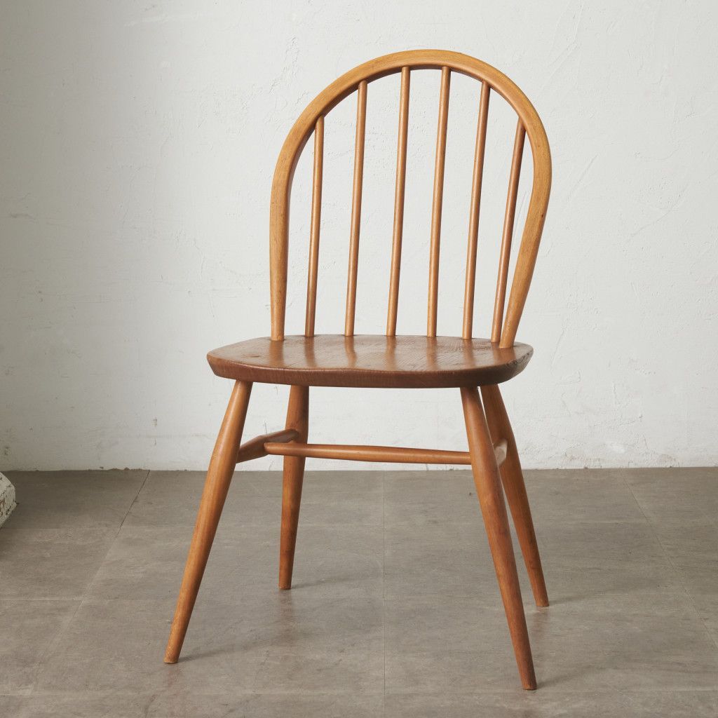 ercol フープバック チェア アーコール 英国 ヴィンテージ エルム ビーチ 椅子 ウィンザーチェア ダイニングチェア イギリス 92666