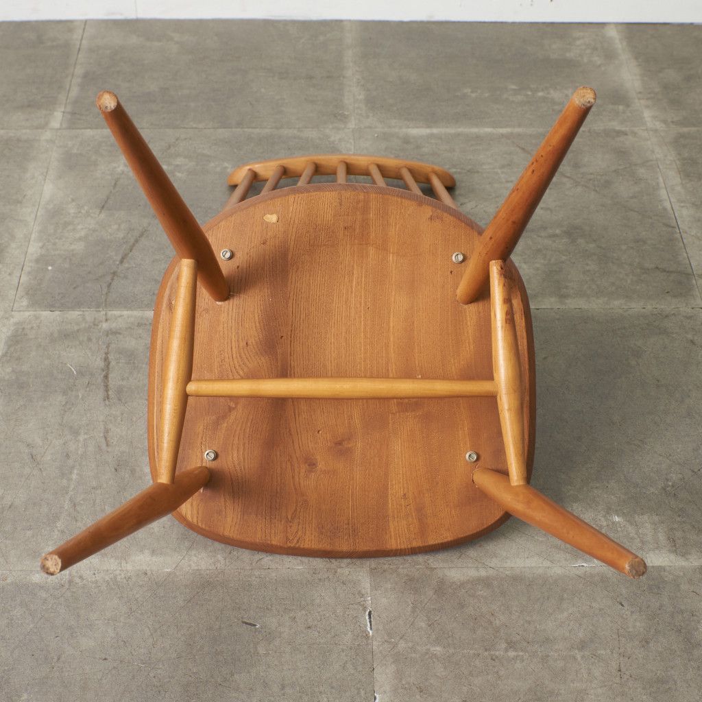 ERCOL ゴールドスミスチェア 英国 ヴィンテージ ダイニングチェア 椅子 ウィンザー チェア 木製 アーコール エルム ビンテージ 92668