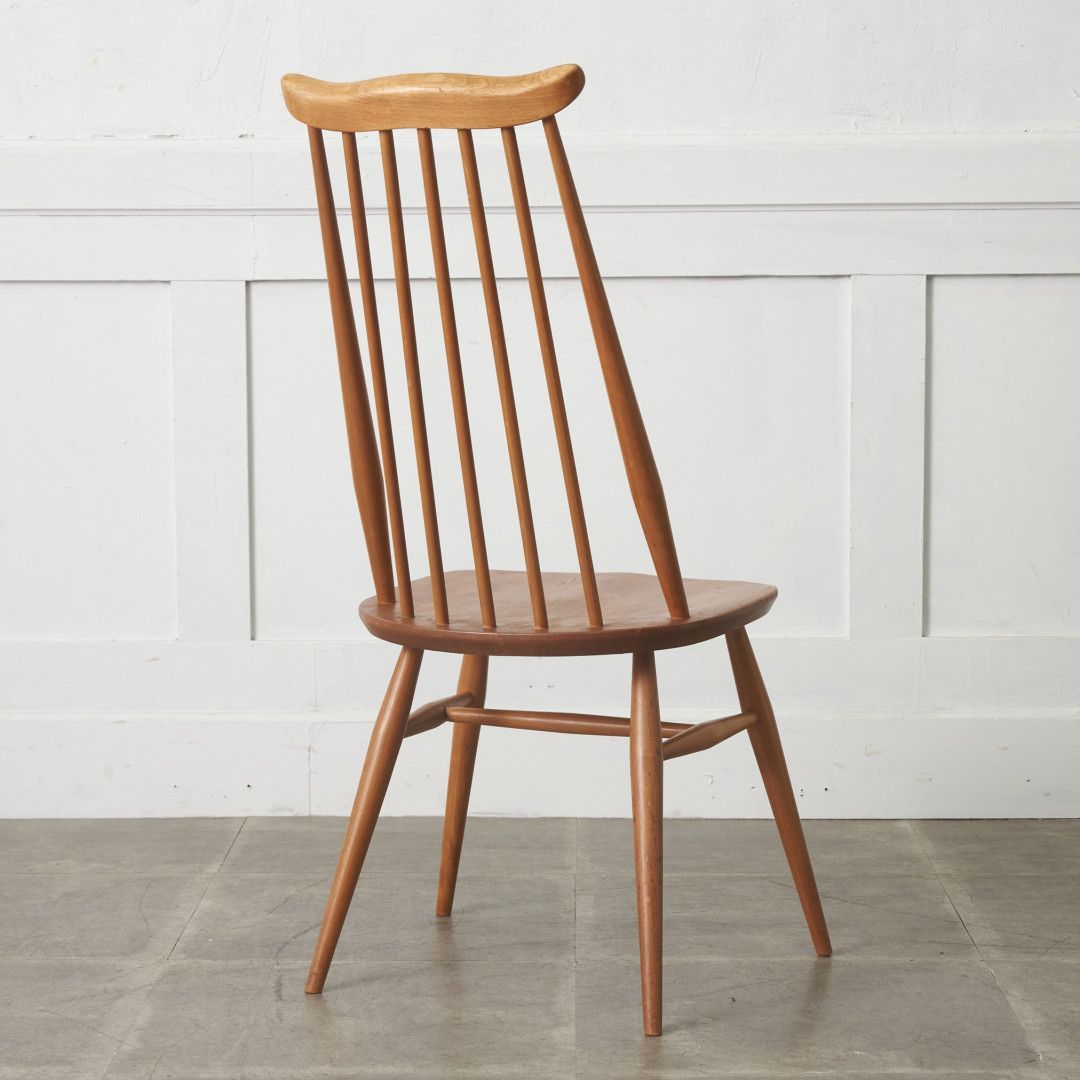 ERCOL ゴールドスミスチェア 英国 ヴィンテージ ダイニングチェア 椅子 ウィンザー チェア 木製 アーコール エルム ビンテージ 92668