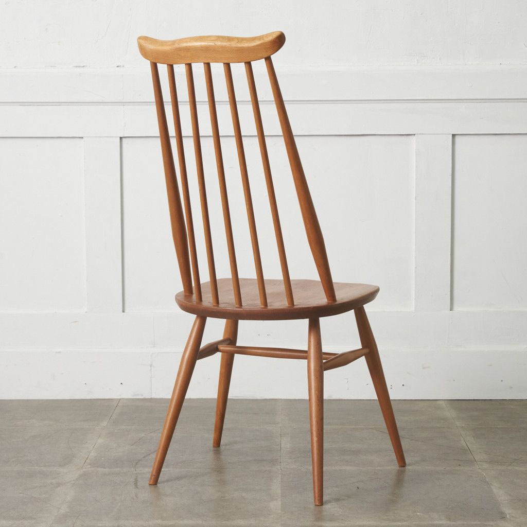 ERCOL ゴールドスミスチェア 英国 ヴィンテージ ダイニングチェア 椅子 ウィンザー チェア 木製 アーコール エルム ビンテージ 92668