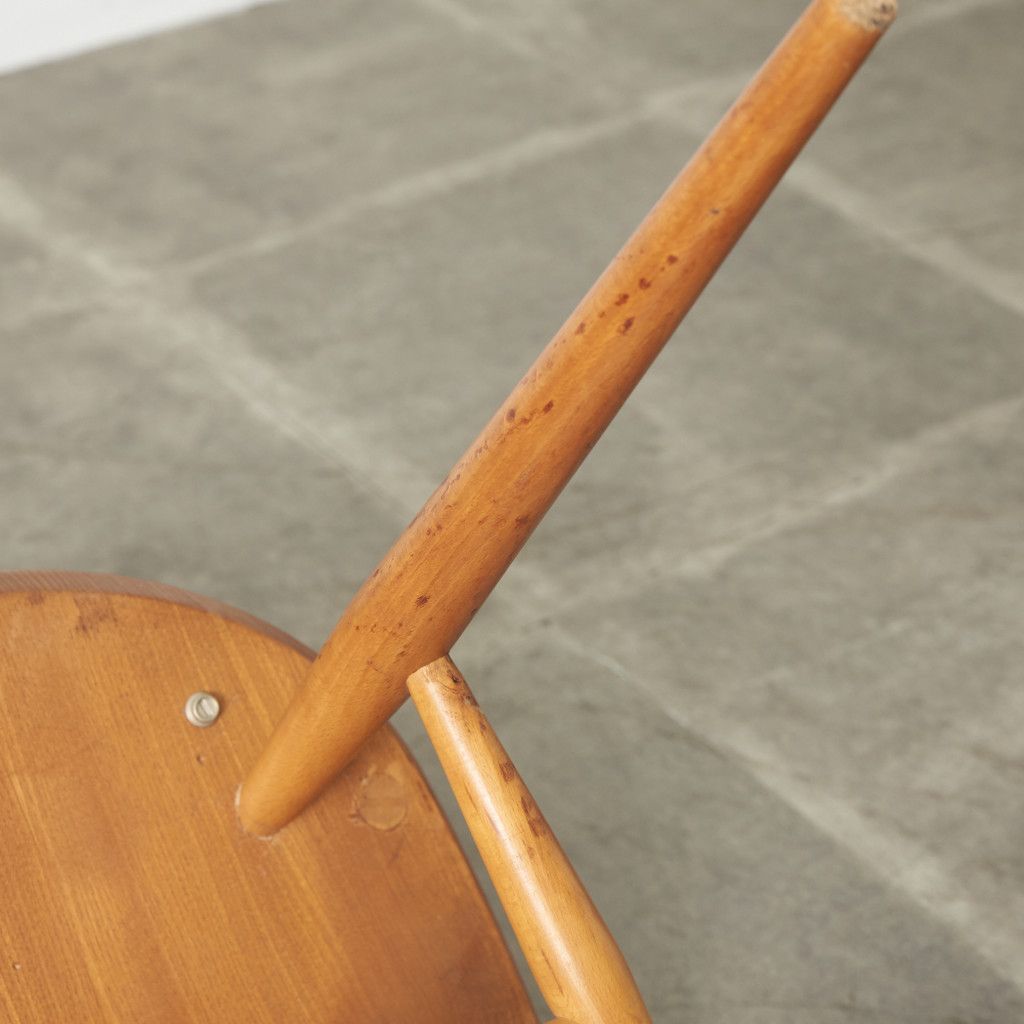 ERCOL ゴールドスミスチェア 英国 ヴィンテージ ダイニングチェア 椅子 ウィンザー チェア 木製 アーコール エルム ビンテージ 92668