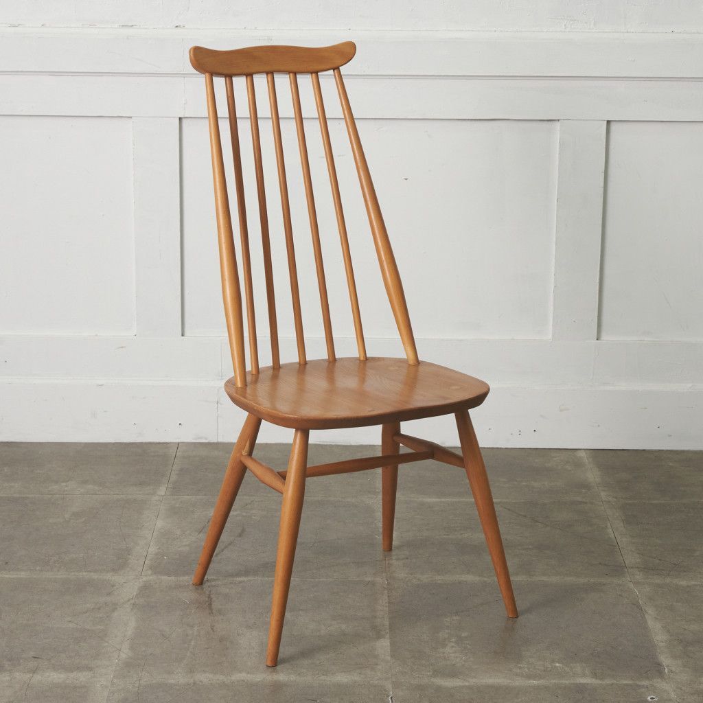 ERCOL ゴールドスミスチェア 英国 ヴィンテージ ダイニングチェア 椅子 ウィンザー チェア 木製 アーコール エルム ビンテージ 92669