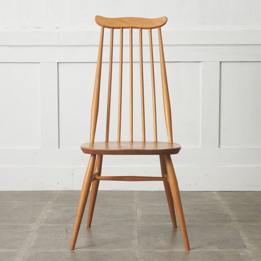 ERCOL ゴールドスミスチェア 英国 ヴィンテージ ダイニングチェア 椅子 ウィンザー チェア 木製 アーコール エルム ビンテージ 92669