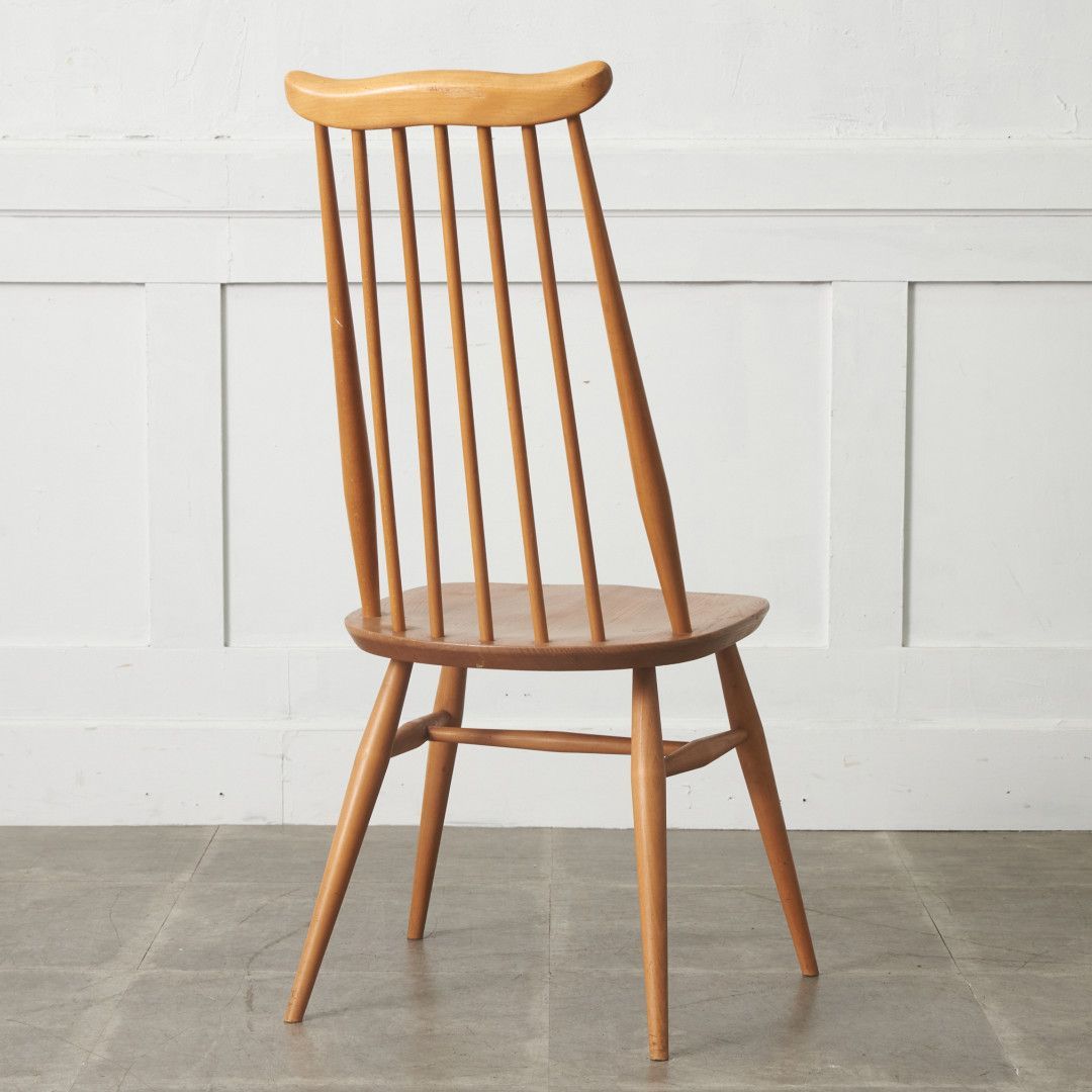 ERCOL ゴールドスミスチェア 英国 ヴィンテージ ダイニングチェア 椅子 ウィンザー チェア 木製 アーコール エルム ビンテージ 92669