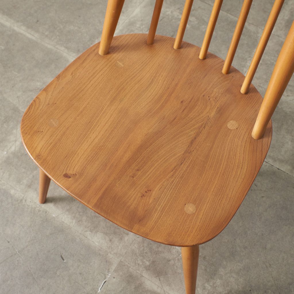 ERCOL ゴールドスミスチェア 英国 ヴィンテージ ダイニングチェア 椅子 ウィンザー チェア 木製 アーコール エルム ビンテージ 92669