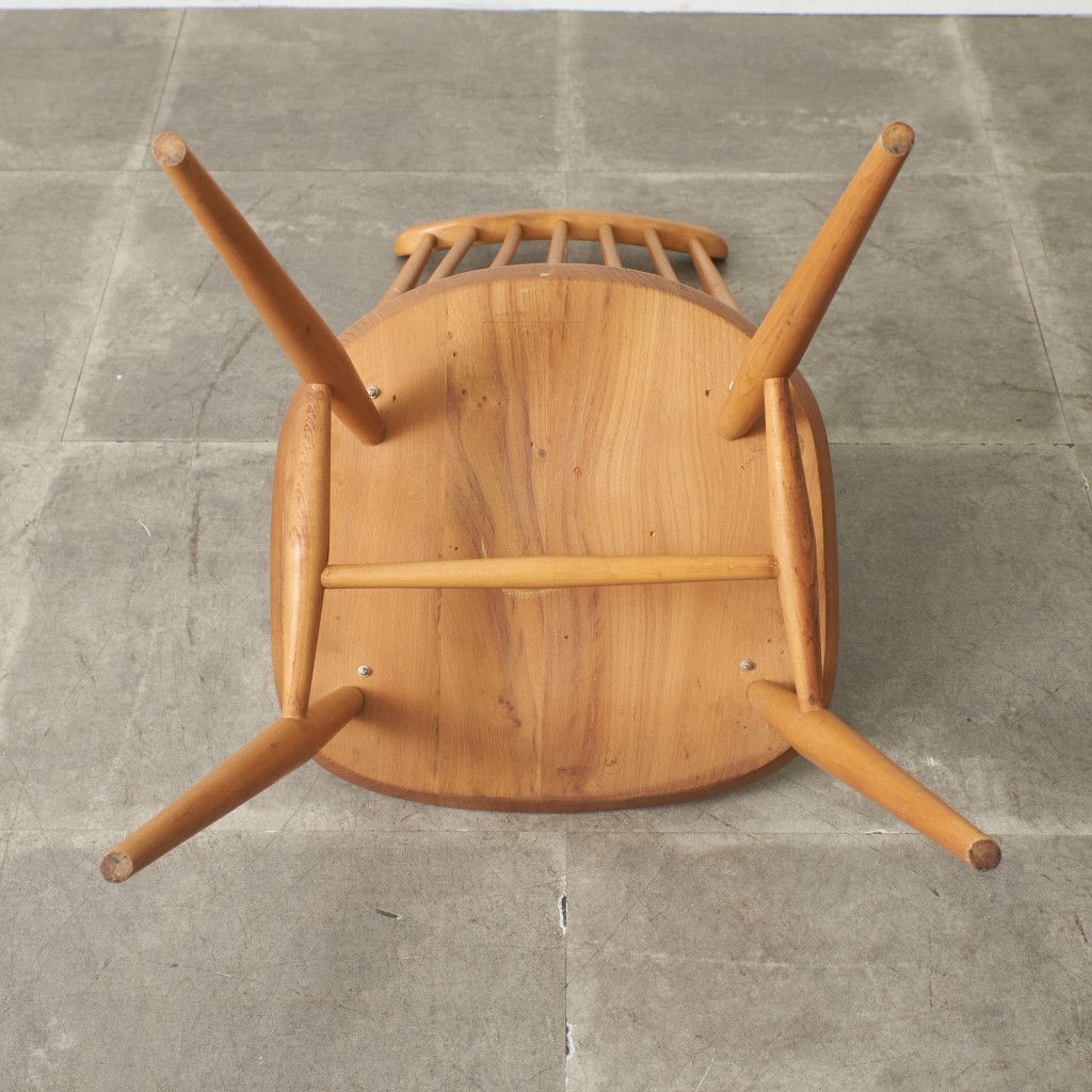ERCOL ゴールドスミスチェア 英国 ヴィンテージ ダイニングチェア 椅子 ウィンザー チェア 木製 アーコール エルム ビンテージ 92669