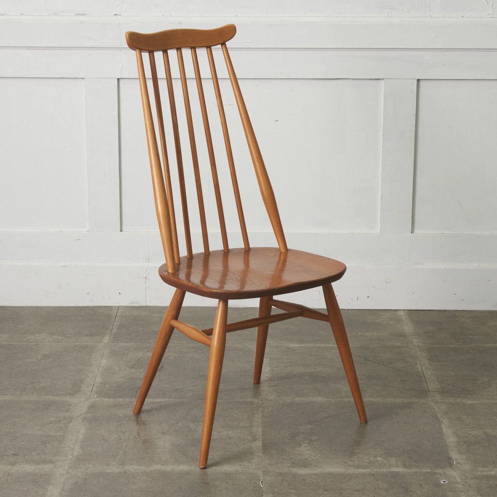 ERCOL ゴールドスミスチェア 英国 ヴィンテージ ダイニングチェア 椅子 ウィンザー チェア 木製 アーコール エルム ビンテージ 92670