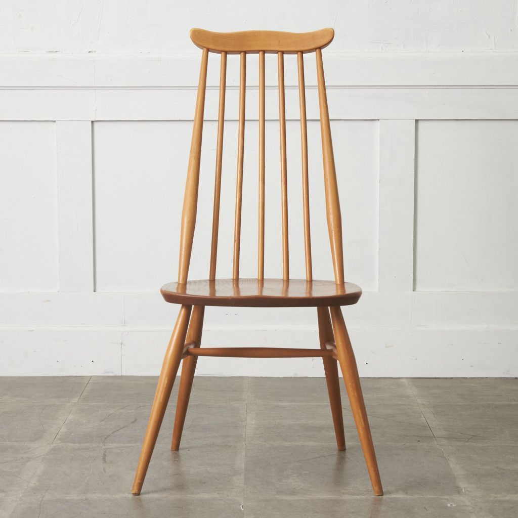 ERCOL ゴールドスミスチェア 英国 ヴィンテージ ダイニングチェア 椅子 ウィンザー チェア 木製 アーコール エルム ビンテージ 92670