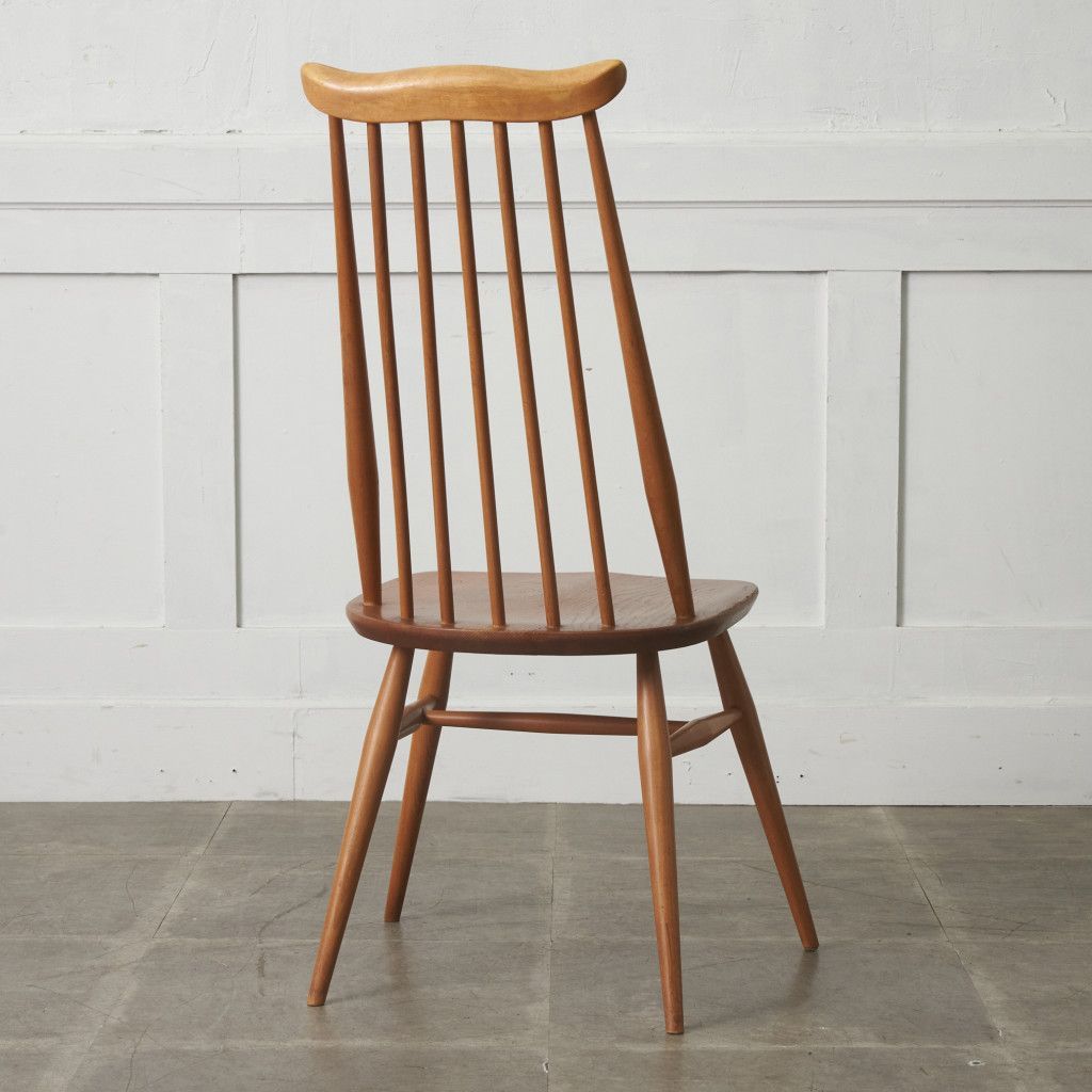 ERCOL ゴールドスミスチェア 英国 ヴィンテージ ダイニングチェア 椅子 ウィンザー チェア 木製 アーコール エルム ビンテージ 92670