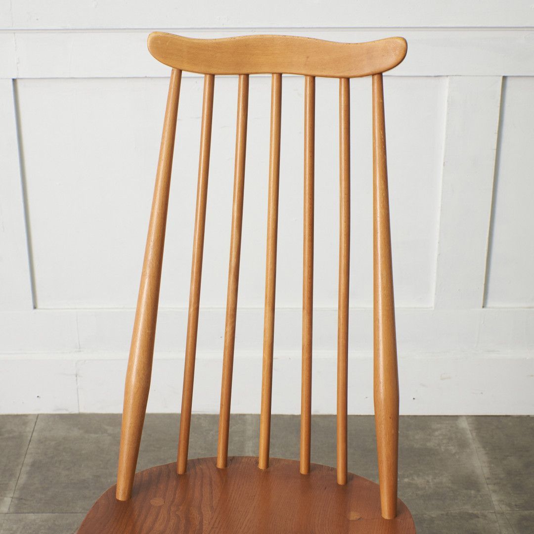 ERCOL ゴールドスミスチェア 英国 ヴィンテージ ダイニングチェア 椅子 ウィンザー チェア 木製 アーコール エルム ビンテージ 92670
