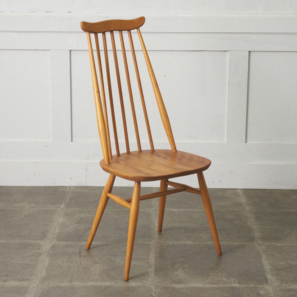 ERCOL ゴールドスミスチェア 英国 ヴィンテージ ダイニングチェア 椅子 ウィンザー チェア 木製 アーコール エルム ビンテージ 92671