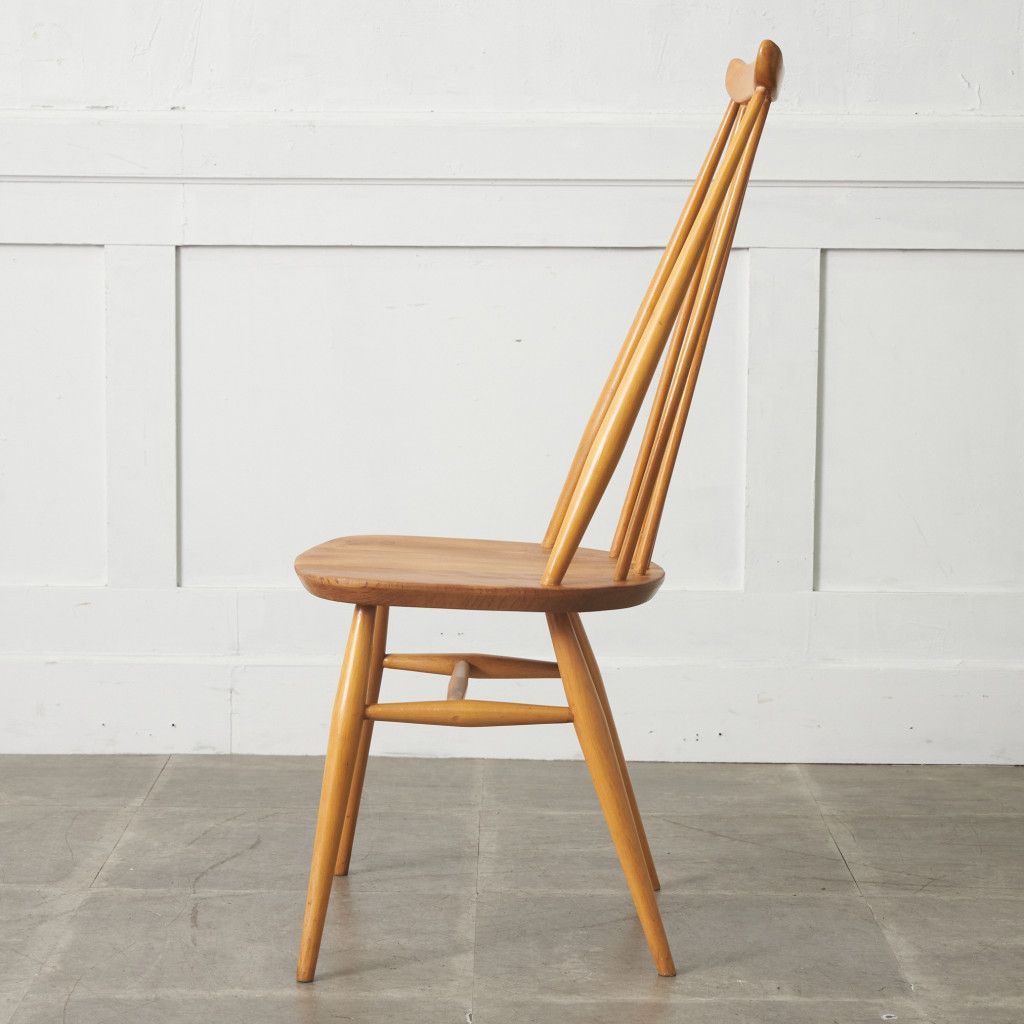 ERCOL ゴールドスミスチェア 英国 ヴィンテージ ダイニングチェア 椅子 ウィンザー チェア 木製 アーコール エルム ビンテージ 92671
