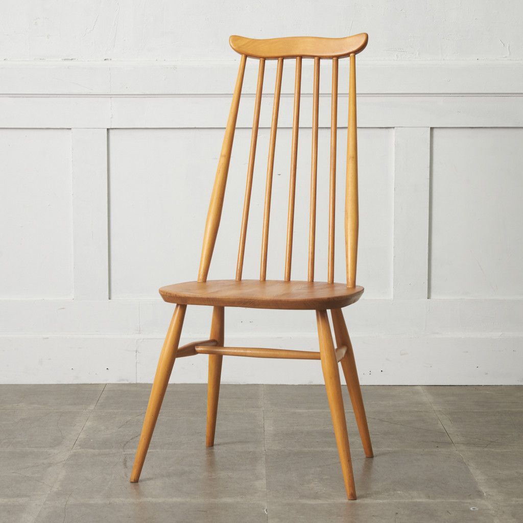 ERCOL ゴールドスミスチェア 英国 ヴィンテージ ダイニングチェア 椅子 ウィンザー チェア 木製 アーコール エルム ビンテージ 92671