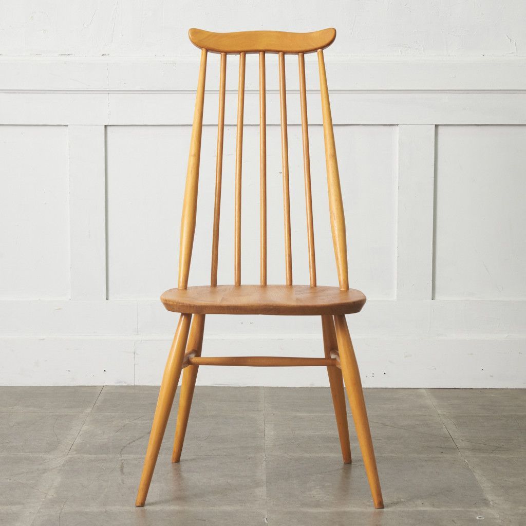 ERCOL ゴールドスミスチェア 英国 ヴィンテージ ダイニングチェア 椅子 ウィンザー チェア 木製 アーコール エルム ビンテージ 92671