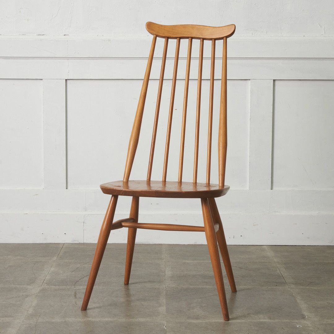 ERCOL ゴールドスミスチェア 英国 ヴィンテージ ダイニングチェア 椅子 ウィンザー チェア 木製 アーコール エルム ビンテージ 92673
