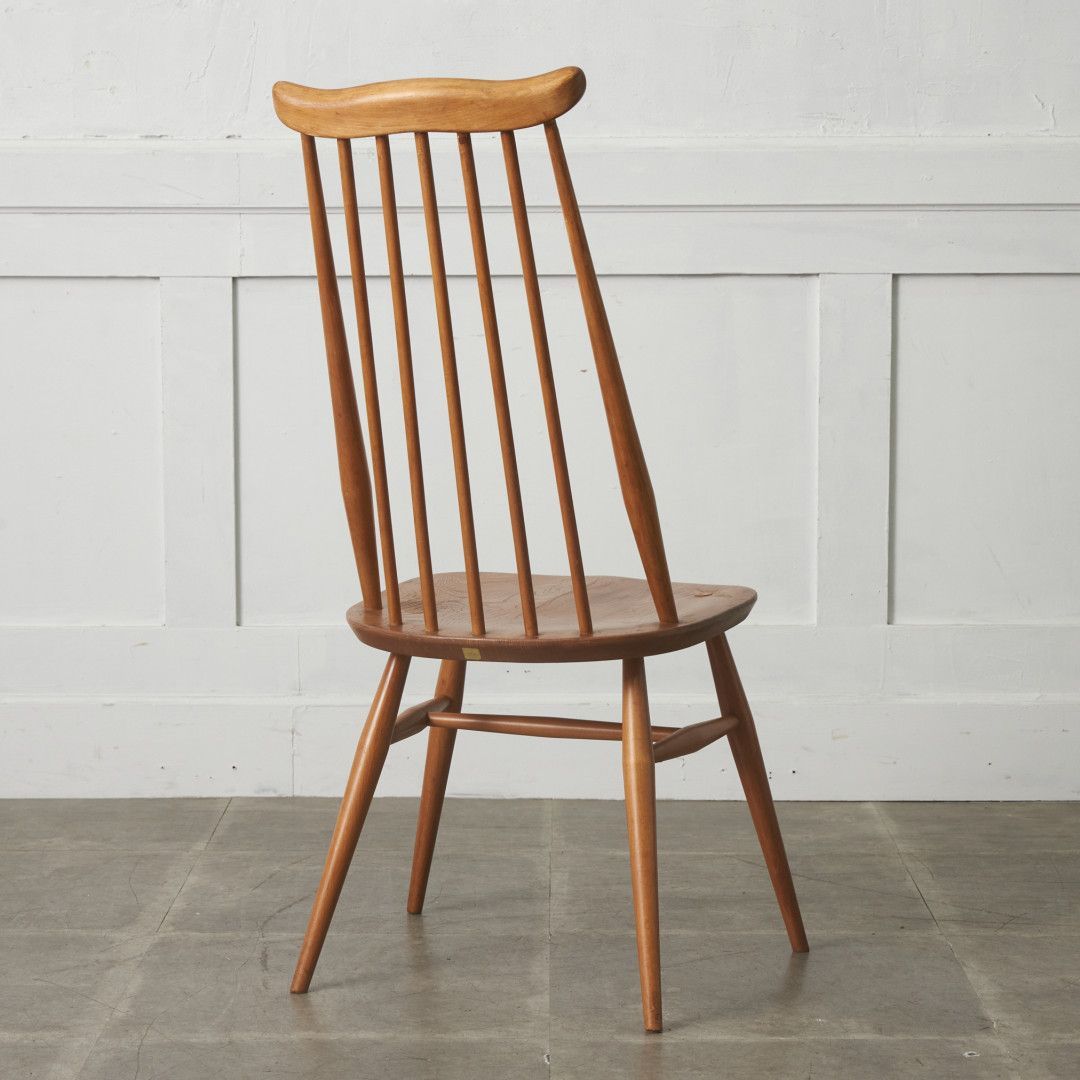 ERCOL ゴールドスミスチェア 英国 ヴィンテージ ダイニングチェア 椅子 ウィンザー チェア 木製 アーコール エルム ビンテージ 92673