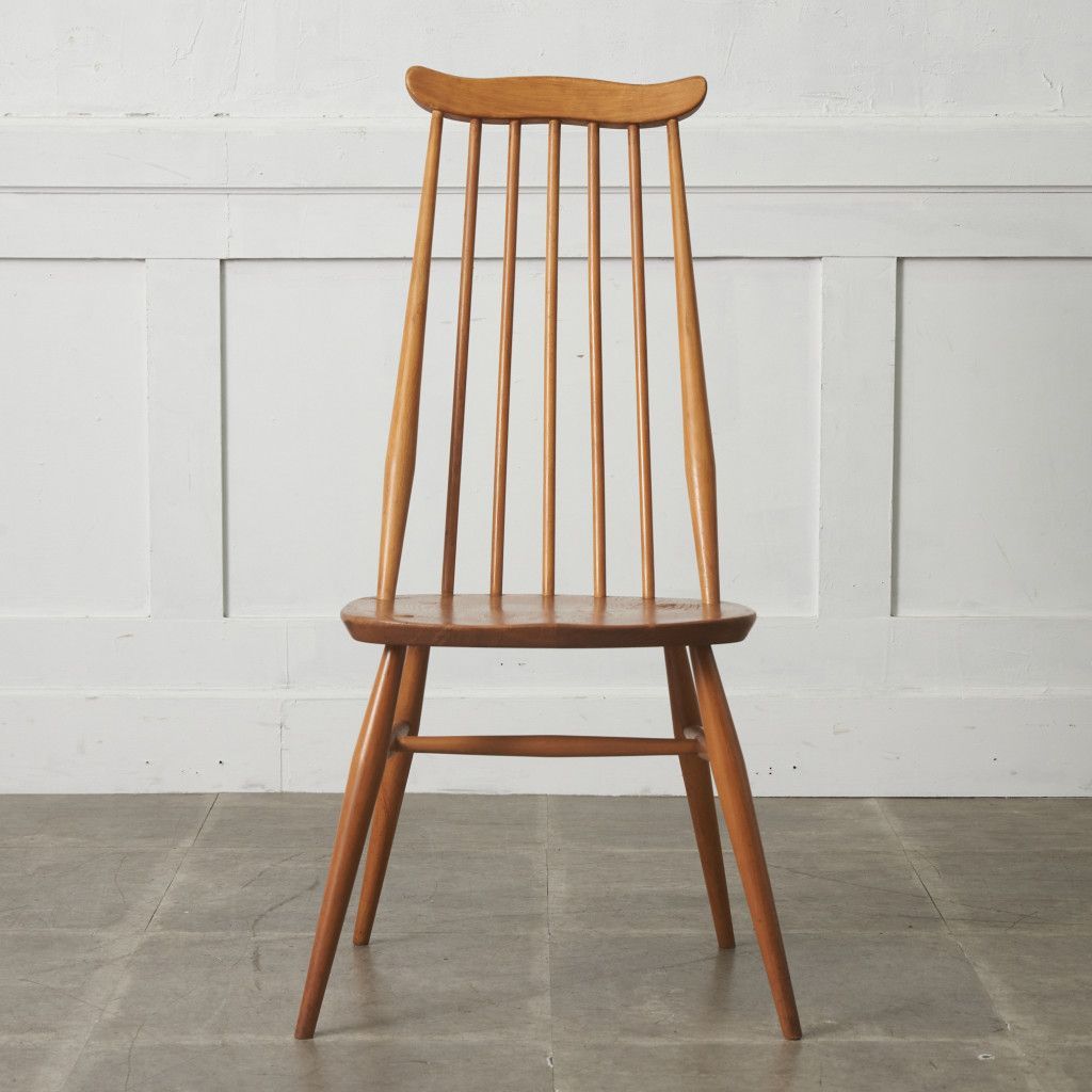 ERCOL ゴールドスミスチェア 英国 ヴィンテージ ダイニングチェア 椅子 ウィンザー チェア 木製 アーコール エルム ビンテージ 92673