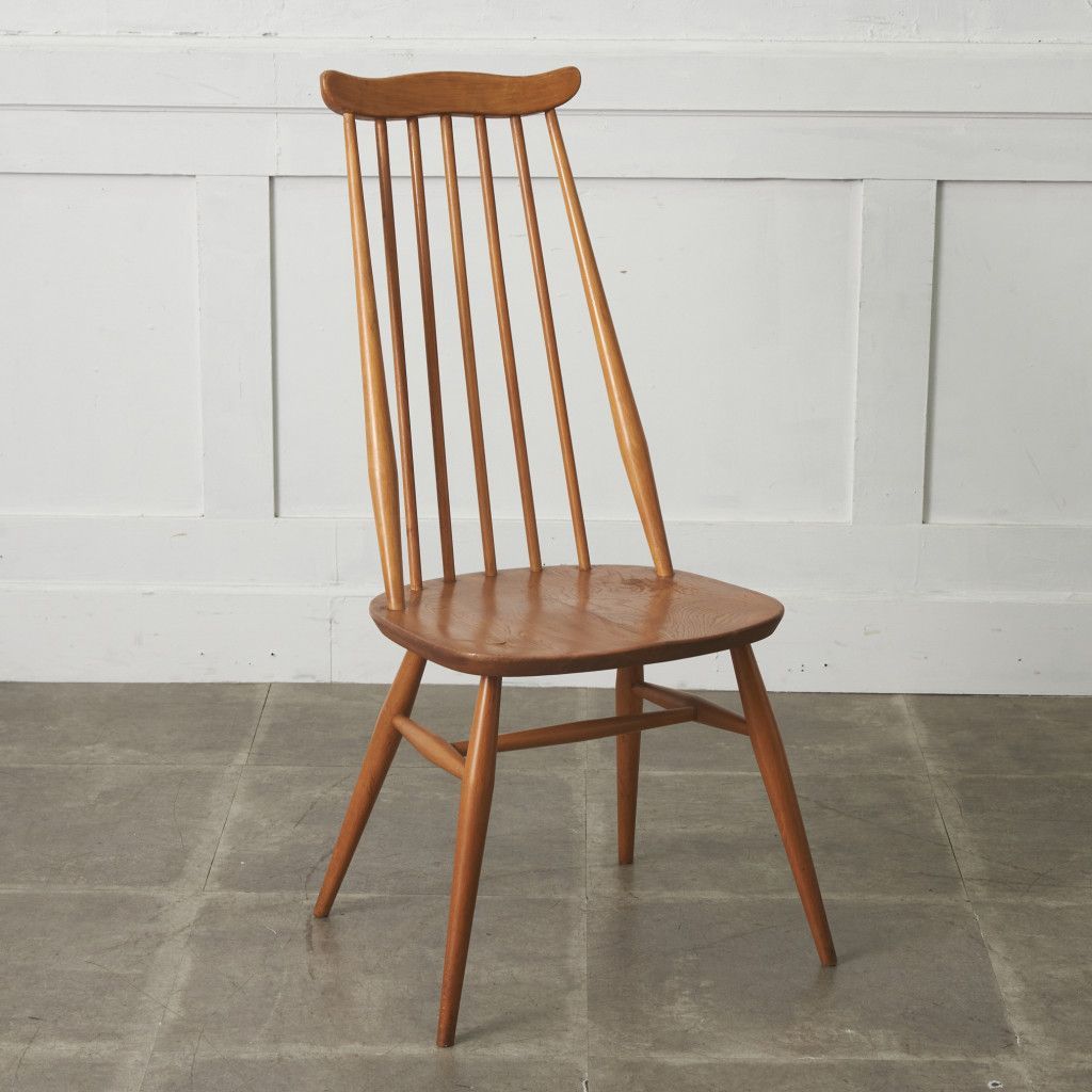 ERCOL ゴールドスミスチェア 英国 ヴィンテージ ダイニングチェア 椅子 ウィンザー チェア 木製 アーコール エルム ビンテージ 92673