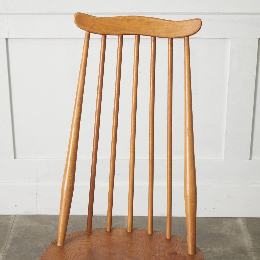ERCOL ゴールドスミスチェア 英国 ヴィンテージ ダイニングチェア 椅子 ウィンザー チェア 木製 アーコール エルム ビンテージ 92673