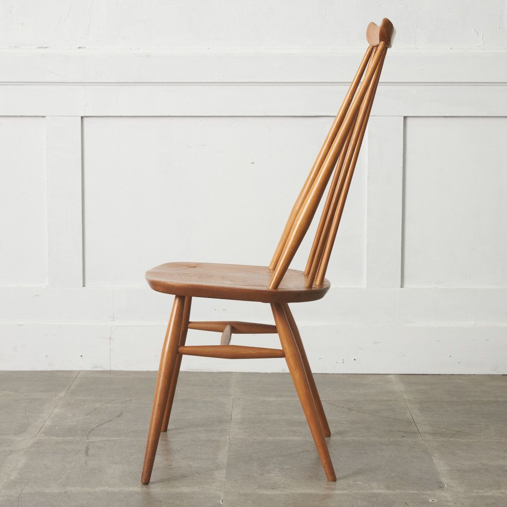ERCOL ゴールドスミスチェア 英国 ヴィンテージ ダイニングチェア 椅子 ウィンザー チェア 木製 アーコール エルム ビンテージ 92673