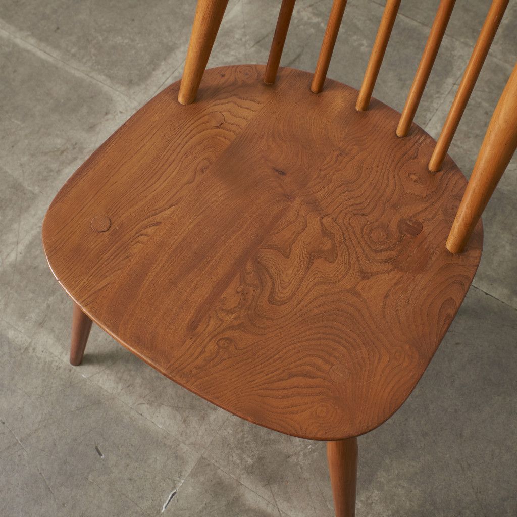 ERCOL ゴールドスミスチェア 英国 ヴィンテージ ダイニングチェア 椅子 ウィンザー チェア 木製 アーコール エルム ビンテージ 92673