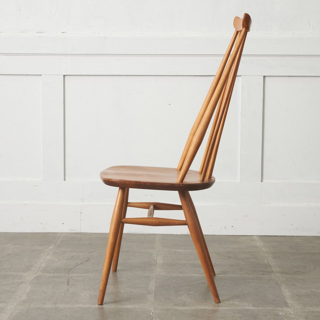 ERCOL ゴールドスミスチェア 英国 ヴィンテージ ダイニングチェア 椅子 ウィンザー チェア 木製 アーコール エルム ビンテージ 92674