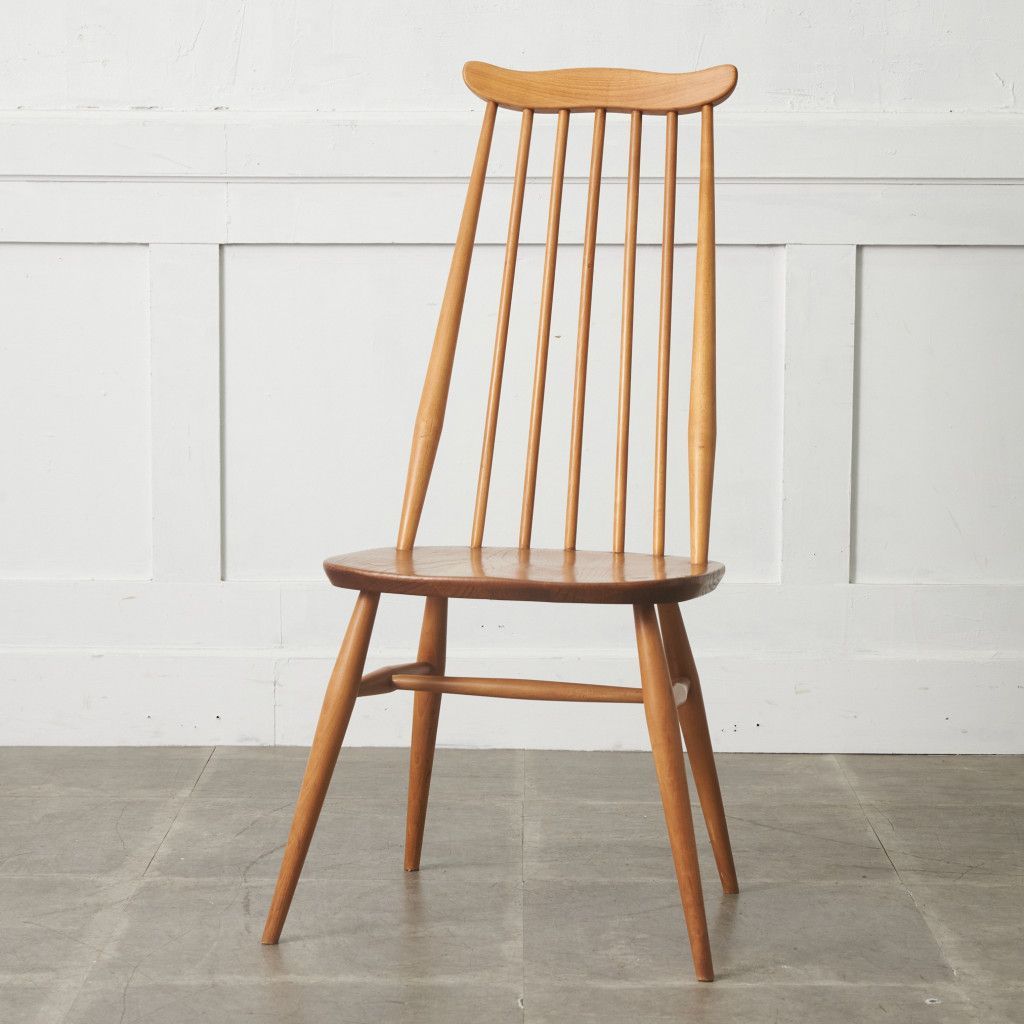 ERCOL ゴールドスミスチェア 英国 ヴィンテージ ダイニングチェア 椅子 ウィンザー チェア 木製 アーコール エルム ビンテージ 92674