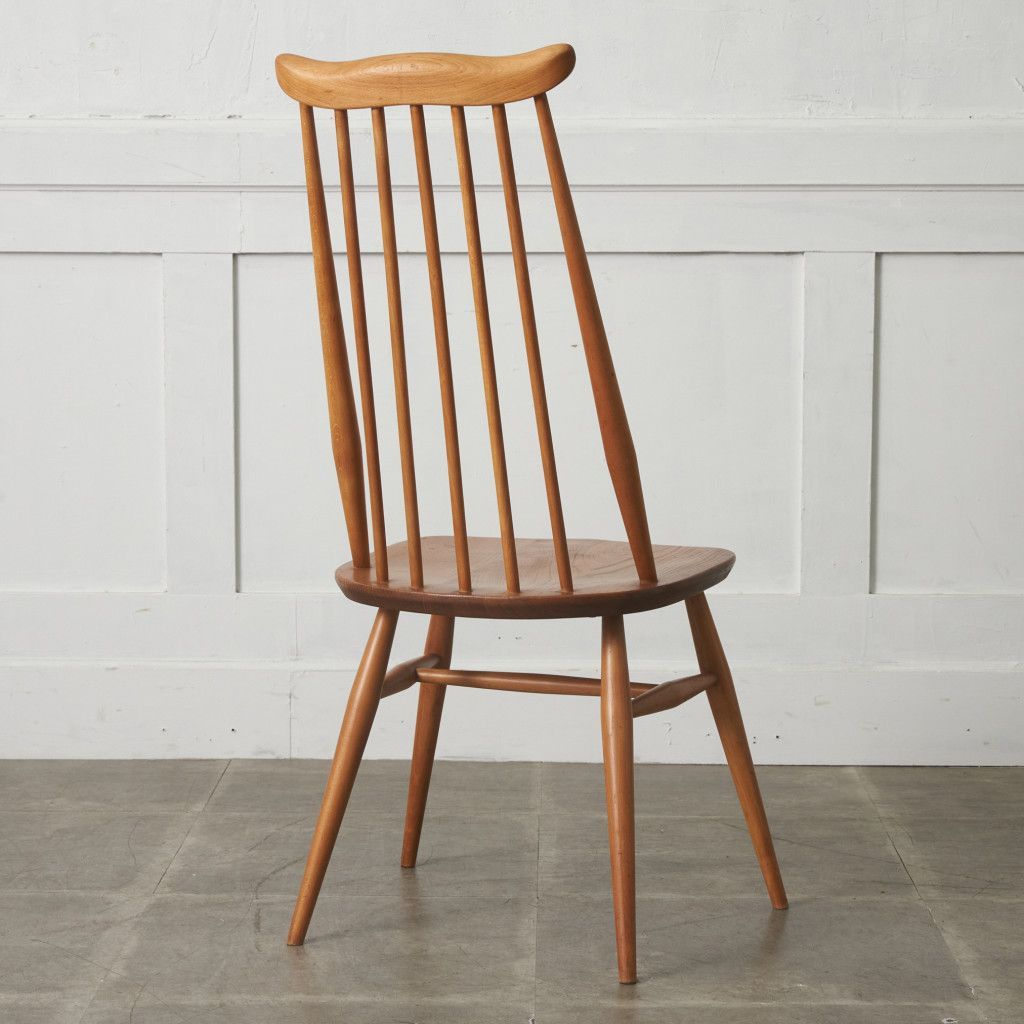 ERCOL ゴールドスミスチェア 英国 ヴィンテージ ダイニングチェア 椅子 ウィンザー チェア 木製 アーコール エルム ビンテージ 92674