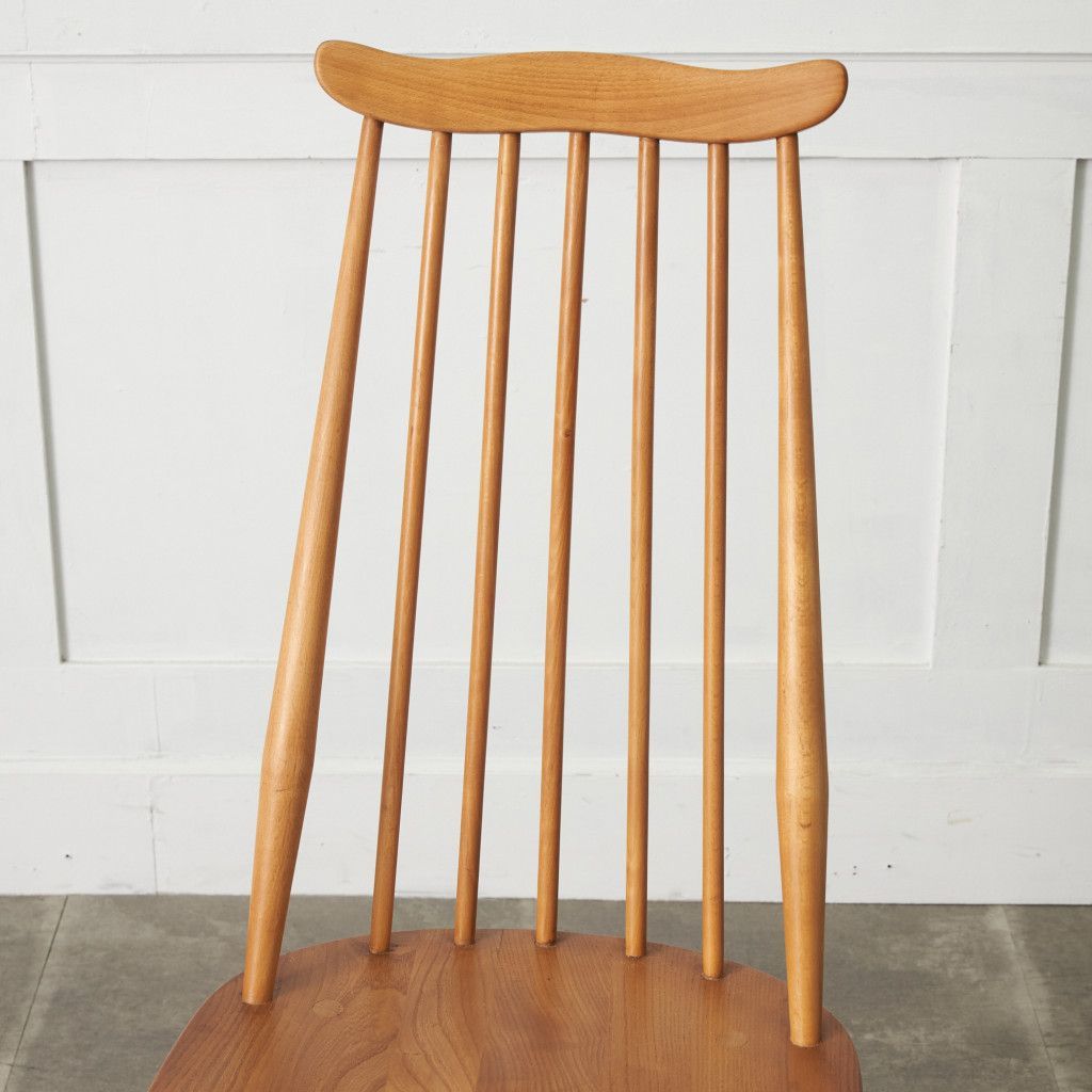 ERCOL ゴールドスミスチェア 英国 ヴィンテージ ダイニングチェア 椅子 ウィンザー チェア 木製 アーコール エルム ビンテージ 92674