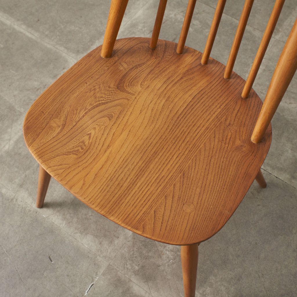 ERCOL ゴールドスミスチェア 英国 ヴィンテージ ダイニングチェア 椅子 ウィンザー チェア 木製 アーコール エルム ビンテージ 92675
