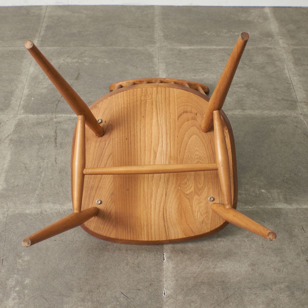 ERCOL ゴールドスミスチェア 英国 ヴィンテージ ダイニングチェア 椅子 ウィンザー チェア 木製 アーコール エルム ビンテージ 92675